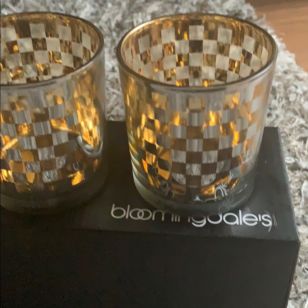 New set of silver‎ and gold candle holders decor - Picture 5 of 8